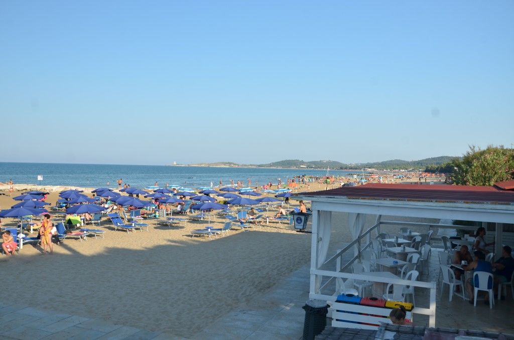 Hotel Gabbiano Beach Vieste Kültér fotó